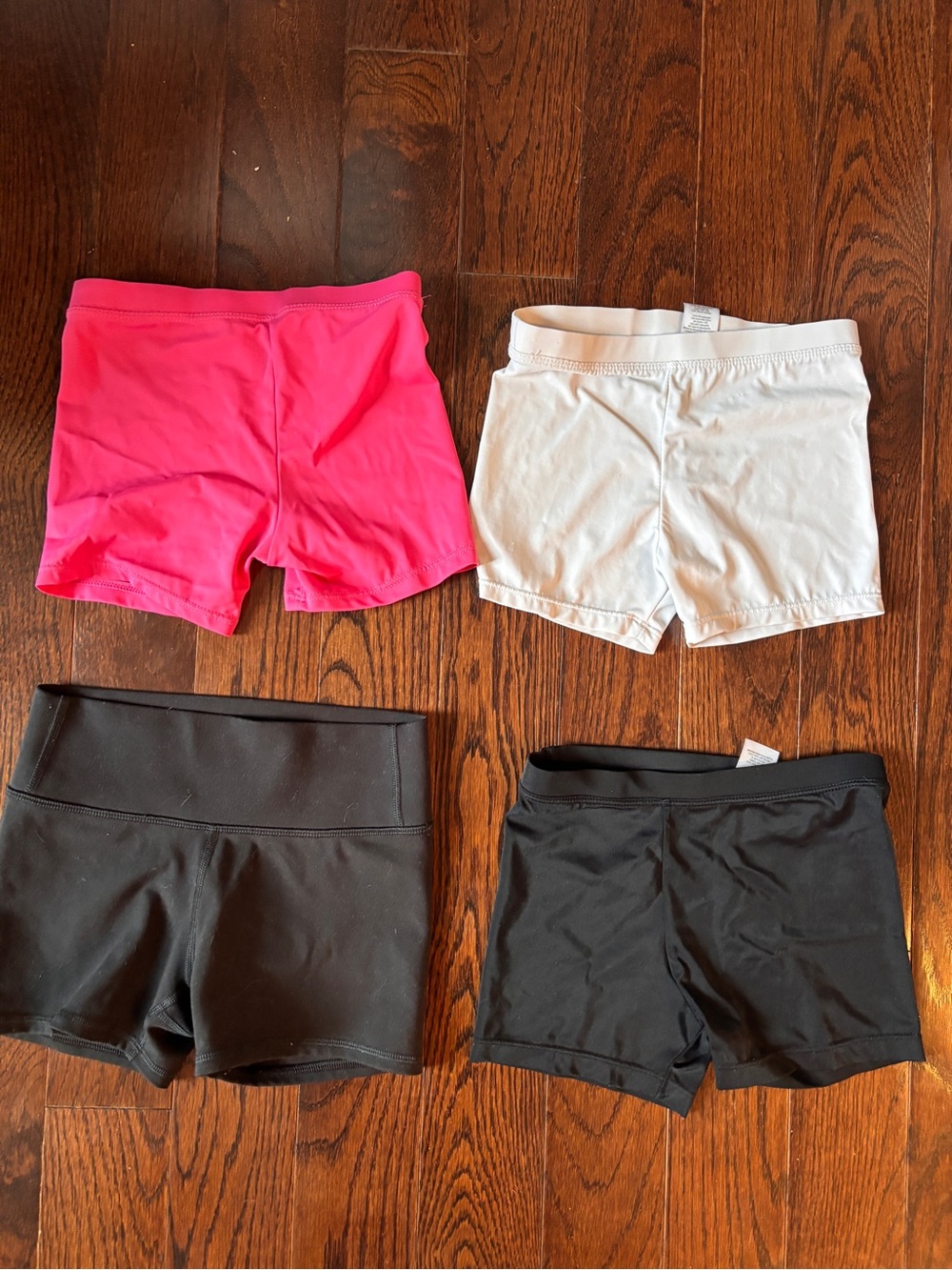 all in motion Kids Athletic Shorts Set - Black & White